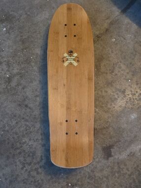 NWOT Arbor Skateboards "BAMBOO COLLECTION, PILSNER" with Art from Zoe Keller.